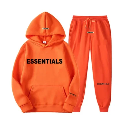 Essential Spring Hooded Orange Tracksuit