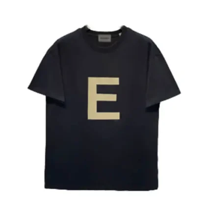 Essentials Big E Logo Black T-Shirt